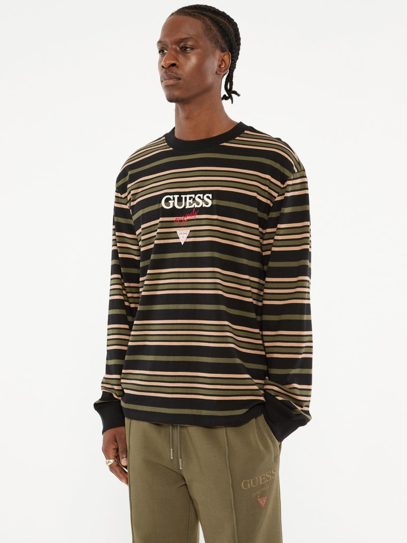 ゲス GUESS GUESS Originals Raw Edge Baggy Tee （JTMU） ゲス GUESS GUESS Originals Raw Edge Baggy Tee （JTMU） -waja