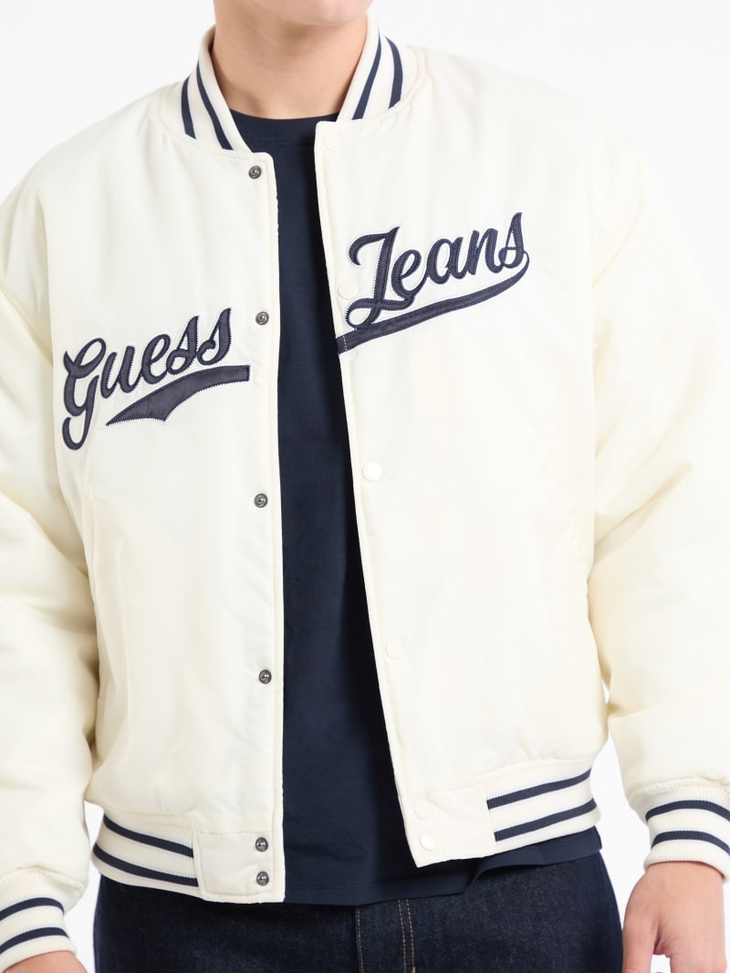 Eco Varsity Patch Jacket | GUESS