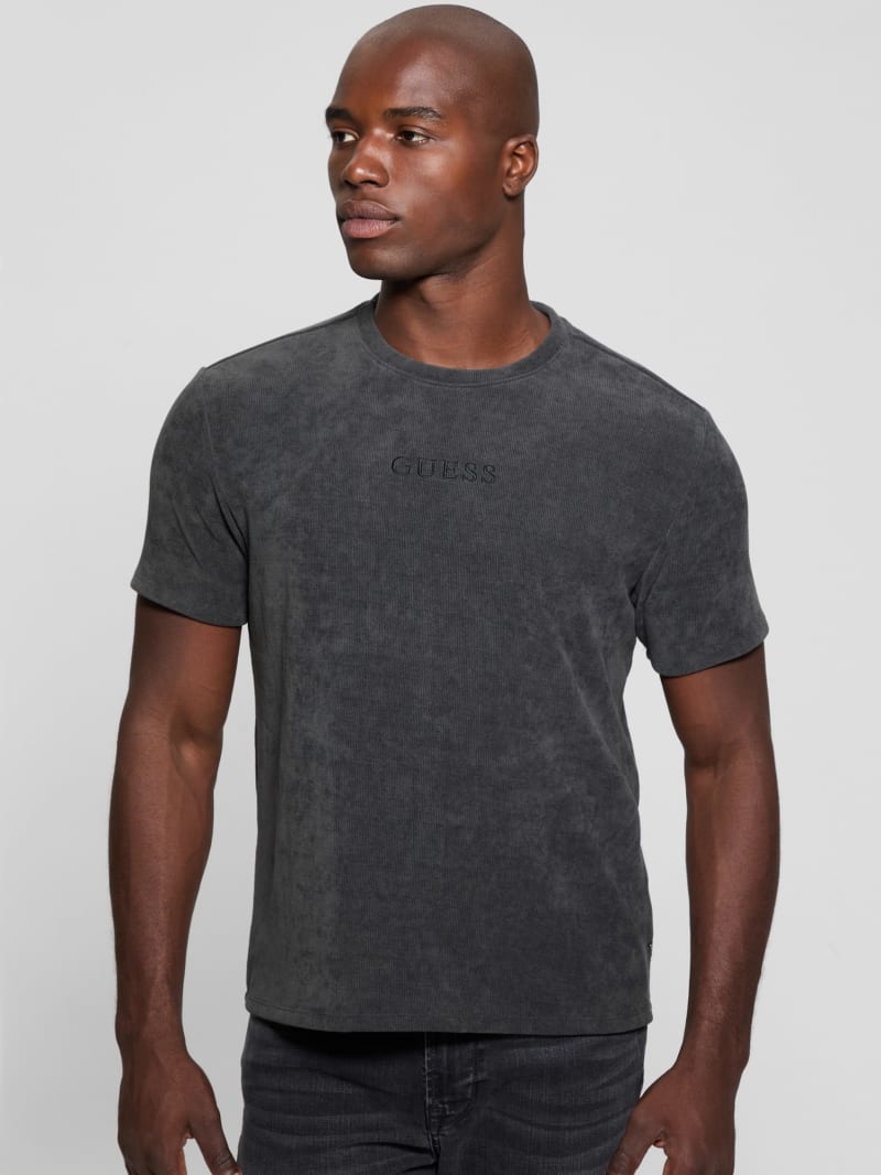 Ribbed Crewneck Tee | GUESS