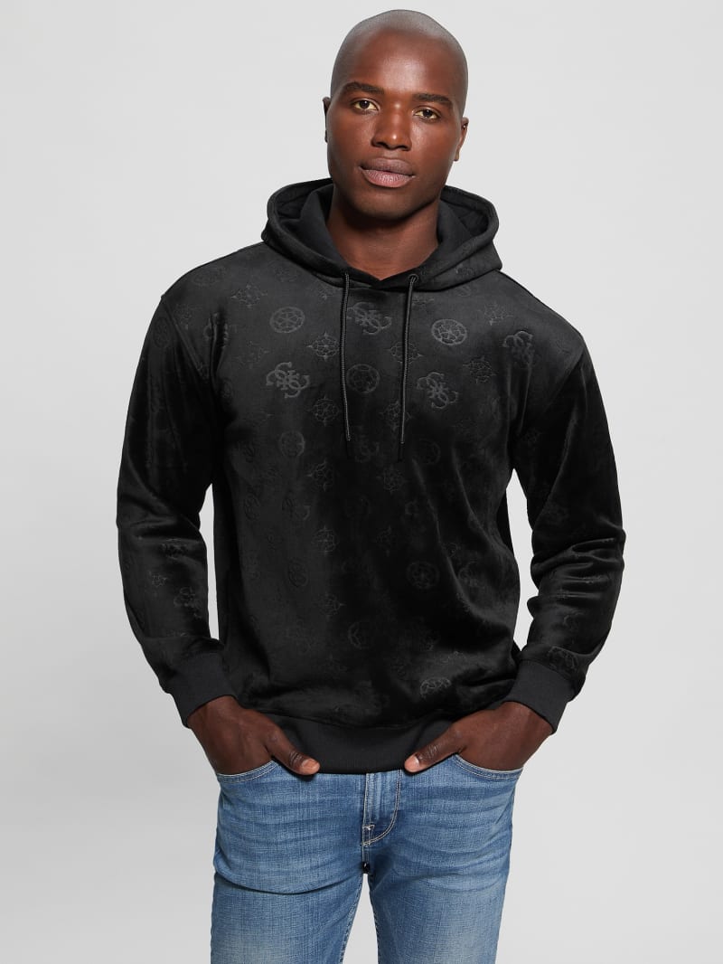 Velvet hoodie hot sale