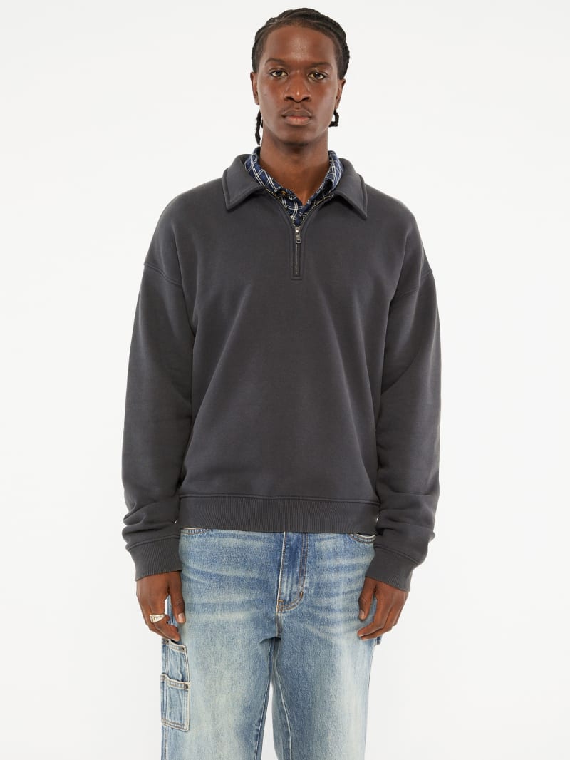 GUESS Originals Eco Half-Zip Sweater | GUESS