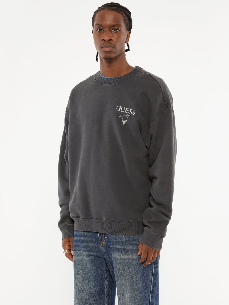 GUESS Originals Eco Baker Crewneck Sweatshirt | GUESS