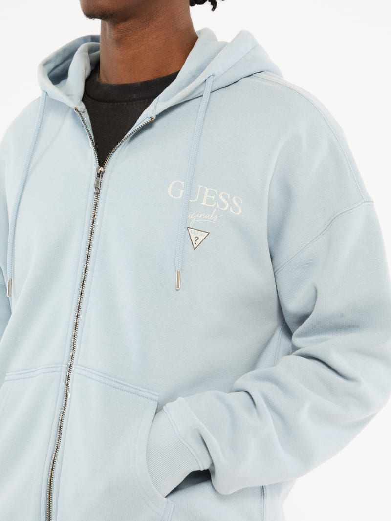 GUESS Originals Eco Baker Full-Zip Hoodie | GUESS Jeans
