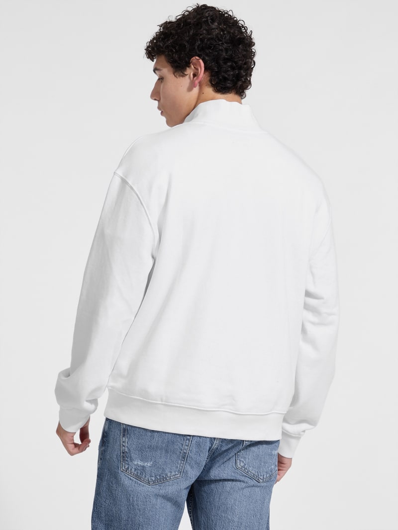 Half-Zip Logo Sweater