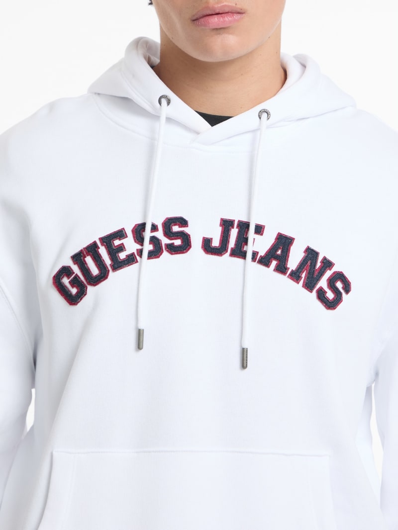 Guess Jeans Black Cotton Men Sweatshirt