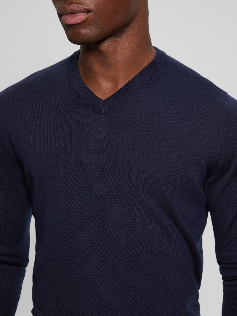 トップス MADISONBLUE / WOOL V-NECK PULLOVER MADISON BLUE 23AW LOOSE V NECK PO KNIT SWEATER MB234-8017