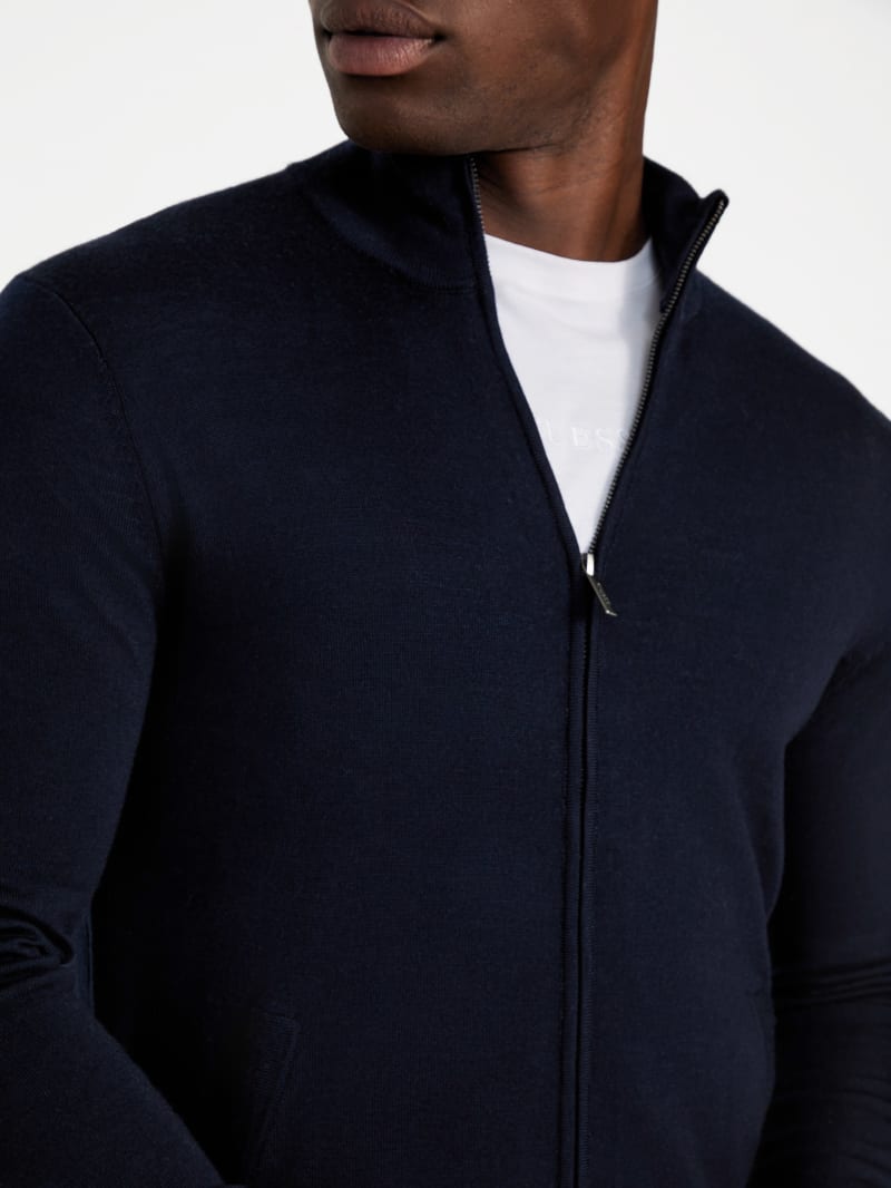 Fred Full-Zip Wool Sweater