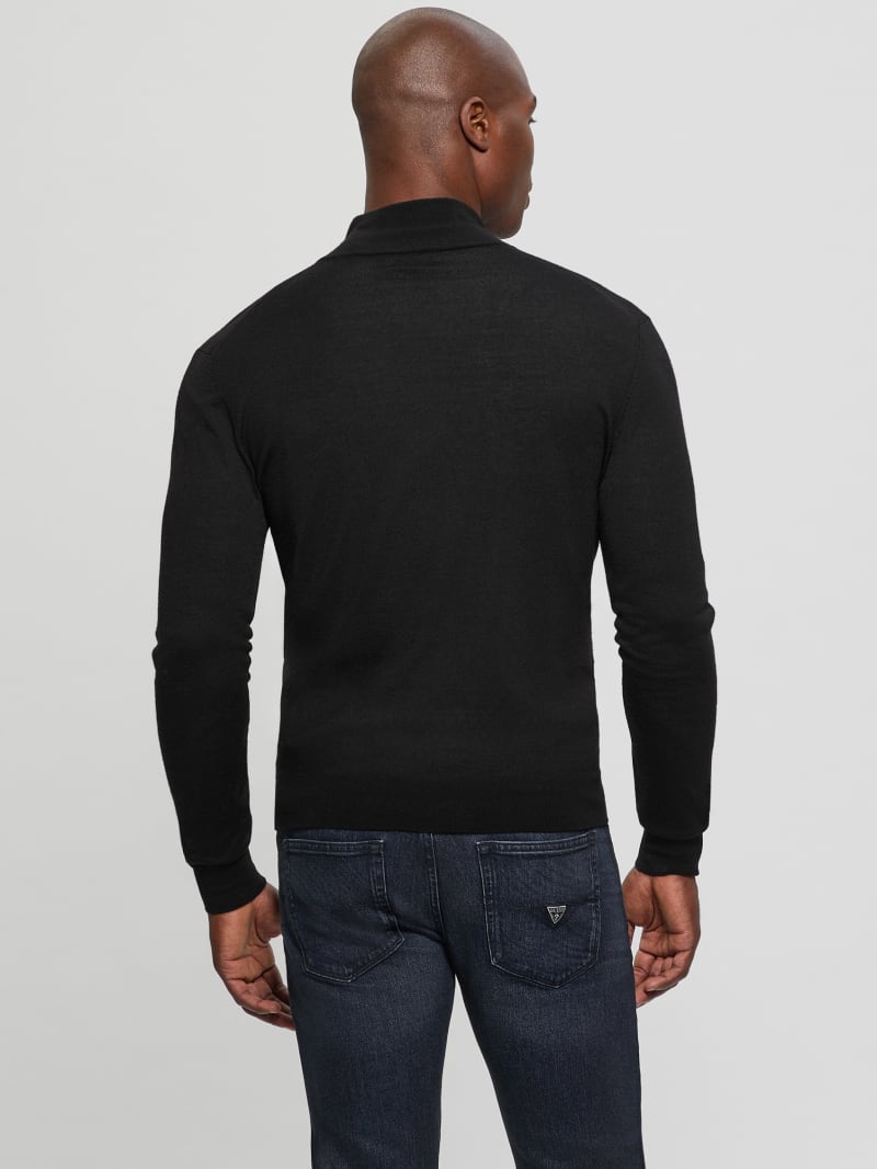 GUESS® Fred Full-Zip Wool Sweater