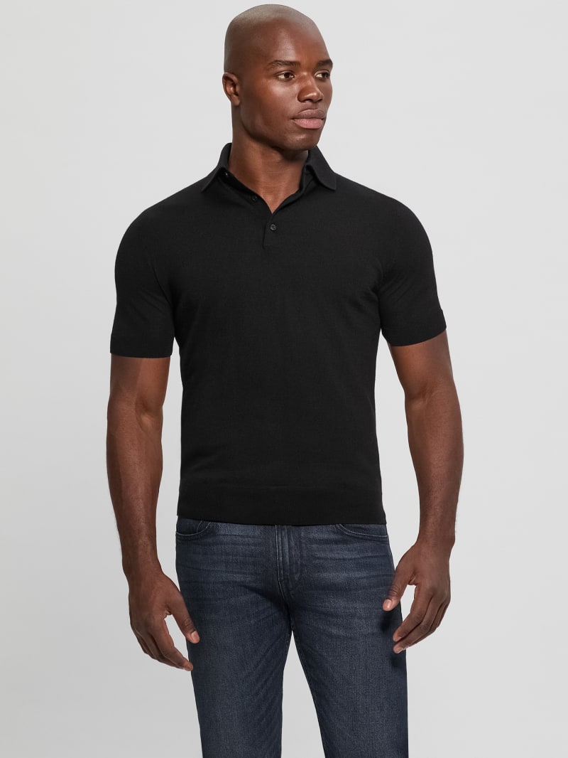 Fred Wool Polo Sweater | GUESS