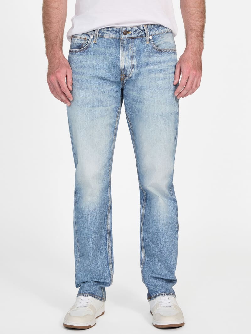 GUESS® Eco Angels Slim-Fit Straight Jeans