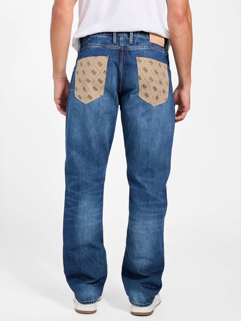 GUESS® Angels Slim-Fit Straight Jeans Men