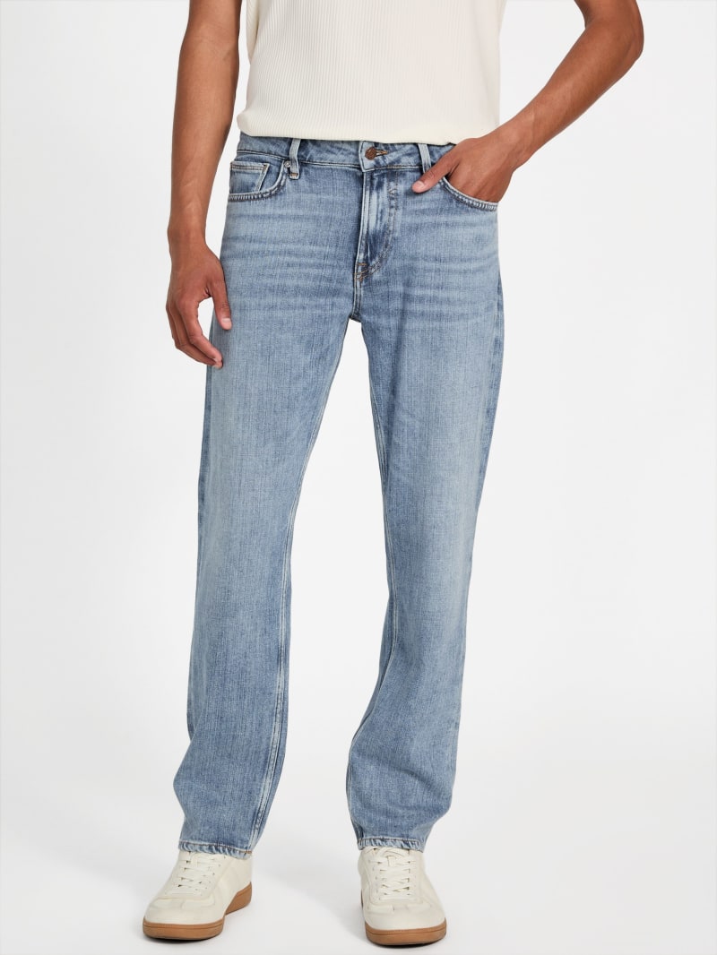 GUESS® Eco Angels Slim-Fit Straight Jeans