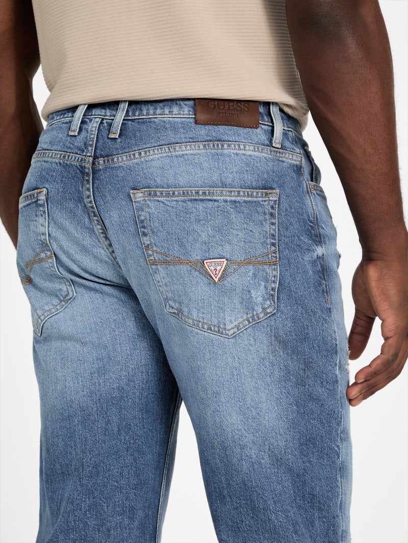 Eco Mason Patch Regular-Fit Straight Jeans - thumbnail 5