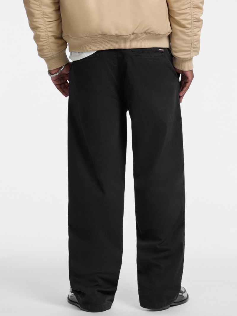 メンズウェア Black Watch Wide Pants GUESS® Wide Leg Chino Pants