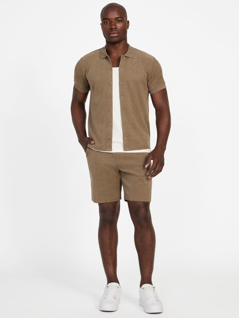 Eco Calvin Chevron-Knit Shorts - thumbnail 8