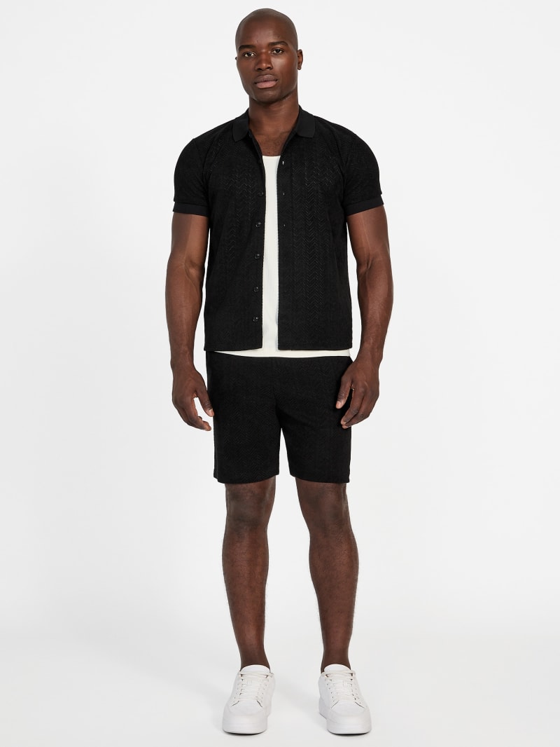 Eco Calvin Chevron-Knit Shorts - thumbnail 2