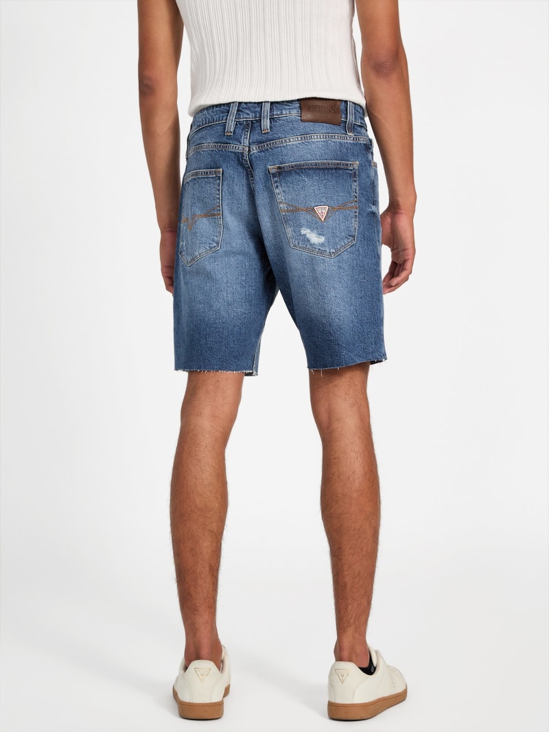 Eco Wyatt Distressed Denim Shorts