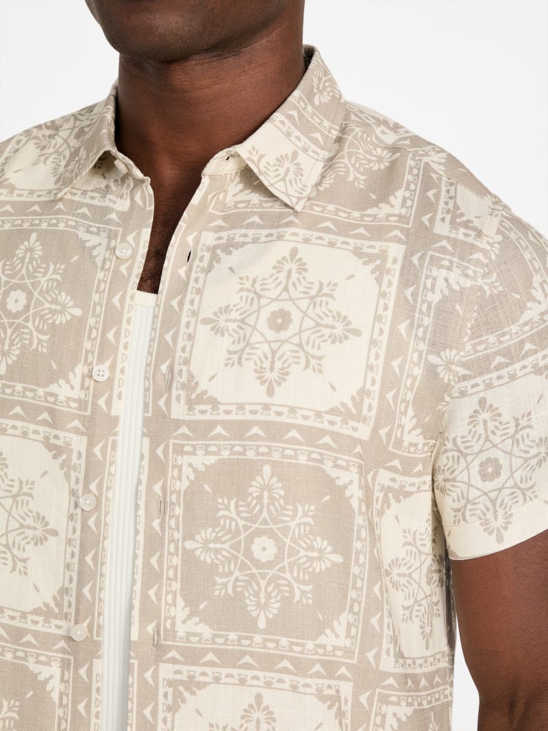 Eco Mosley Tile Printed Shirt