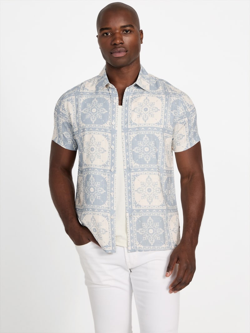 Eco Mosley Tile Printed Shirt
