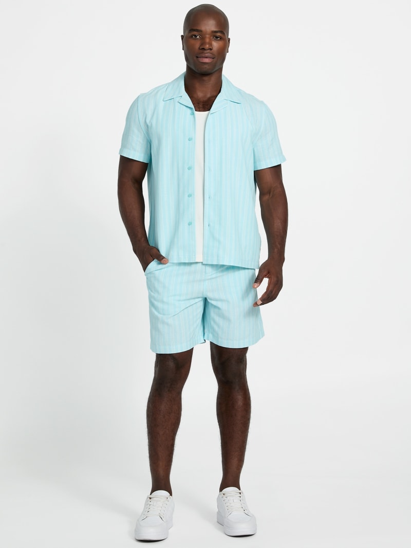 Linen-blend shirt - thumbnail 2