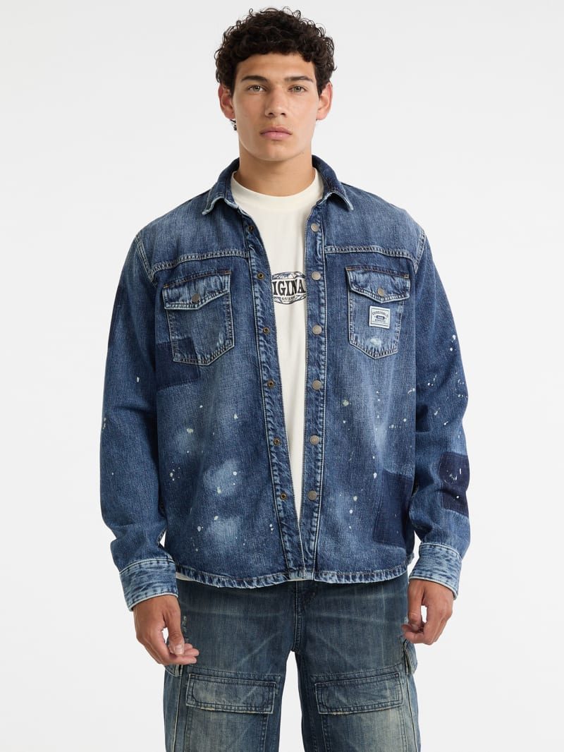 GUESS® GUESS Originals Oversized Denim Shirt