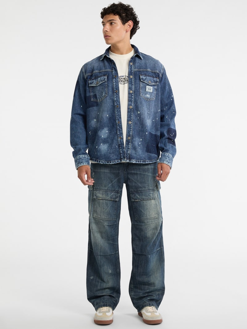 GUESS® GUESS Originals Oversized Denim Shirt