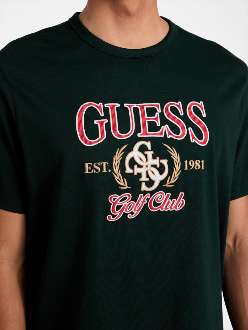 Eco Crewneck Embroidered Tee