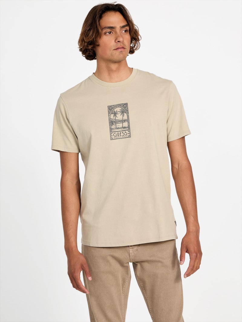GUESS® Eco Paradise Postage Tee Men