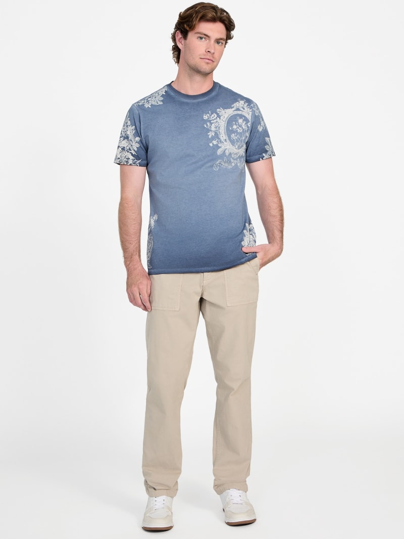 Eco Floral Placement Tee | GUESS