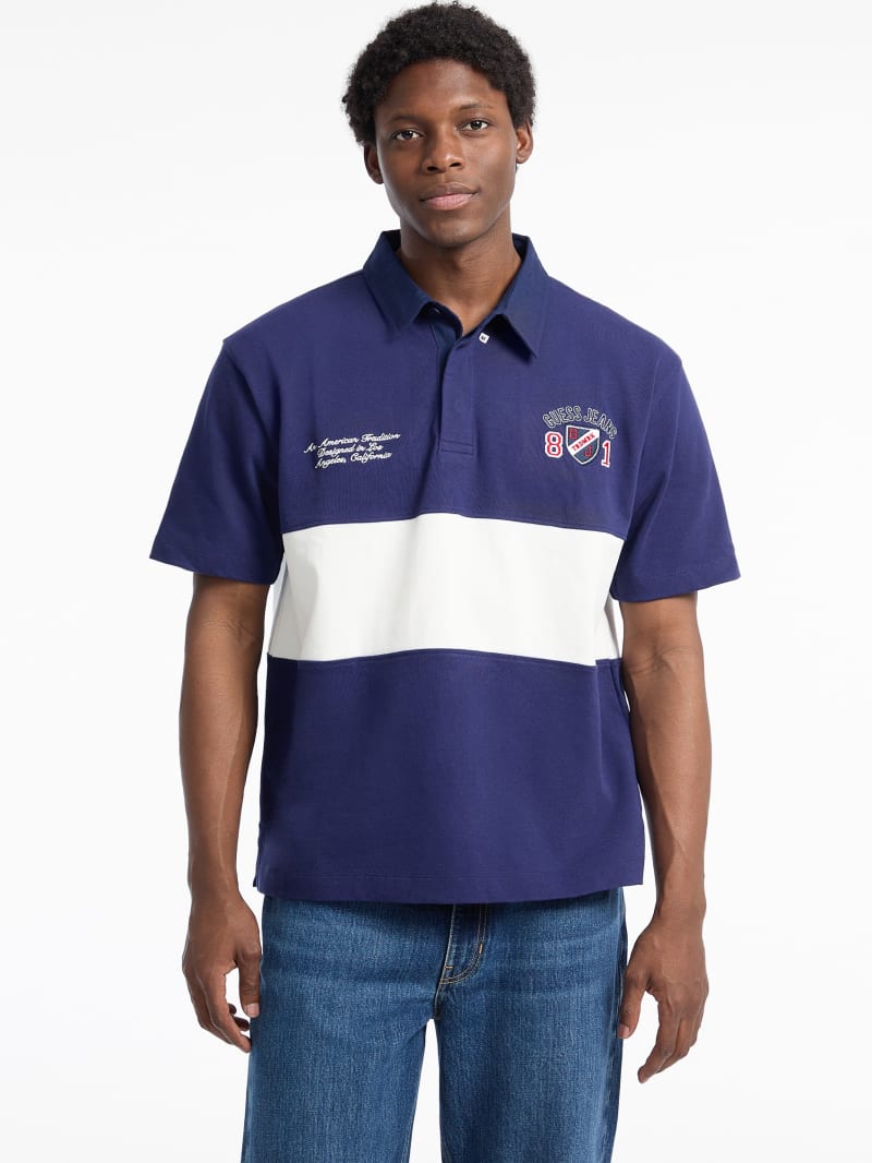 GUESS® Short-Sleeve Rugby Polo