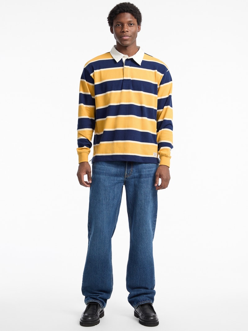 Striped Rugby Polo | GUESS