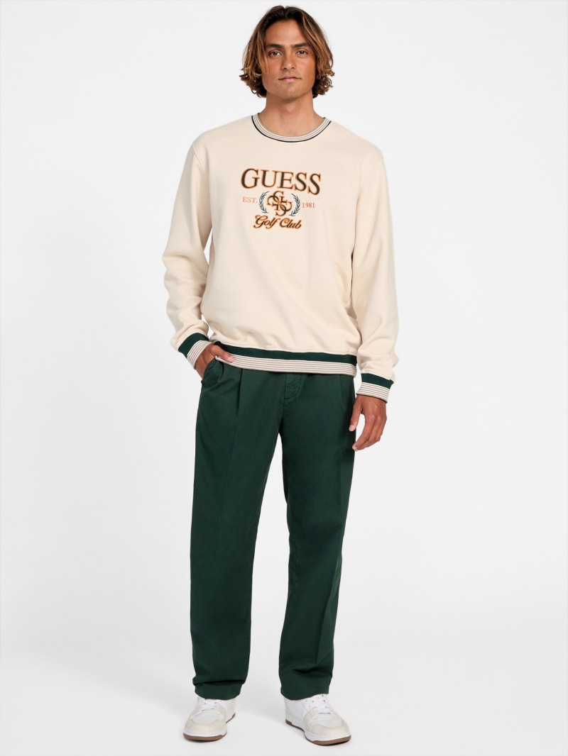 GUESS® Eco Fleece Crewneck Sweatshirt Men
