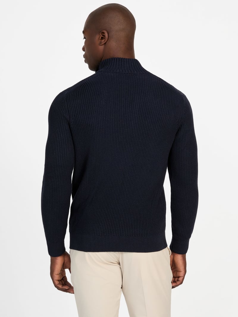 GUESS® Eco Headley Half-Zip Sweater