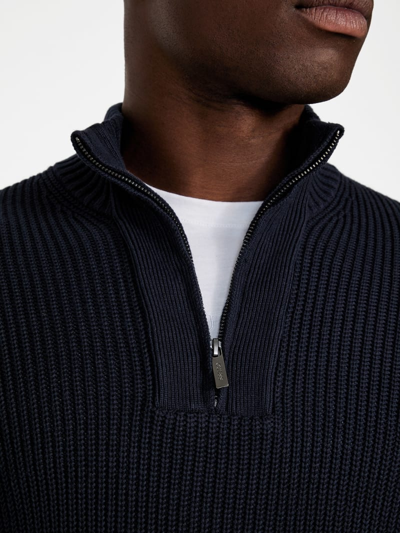 GUESS® Eco Headley Half-Zip Sweater Men