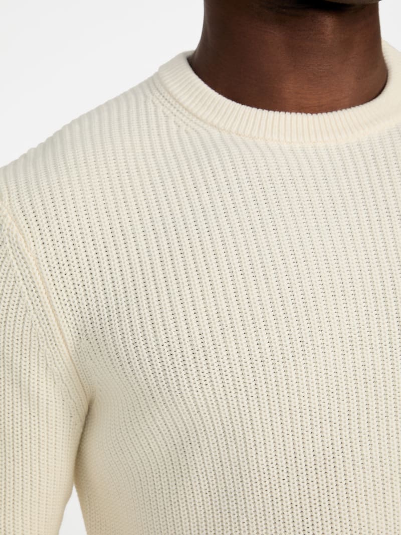 Herbie Ribbed Washed Sweater - thumbnail 3