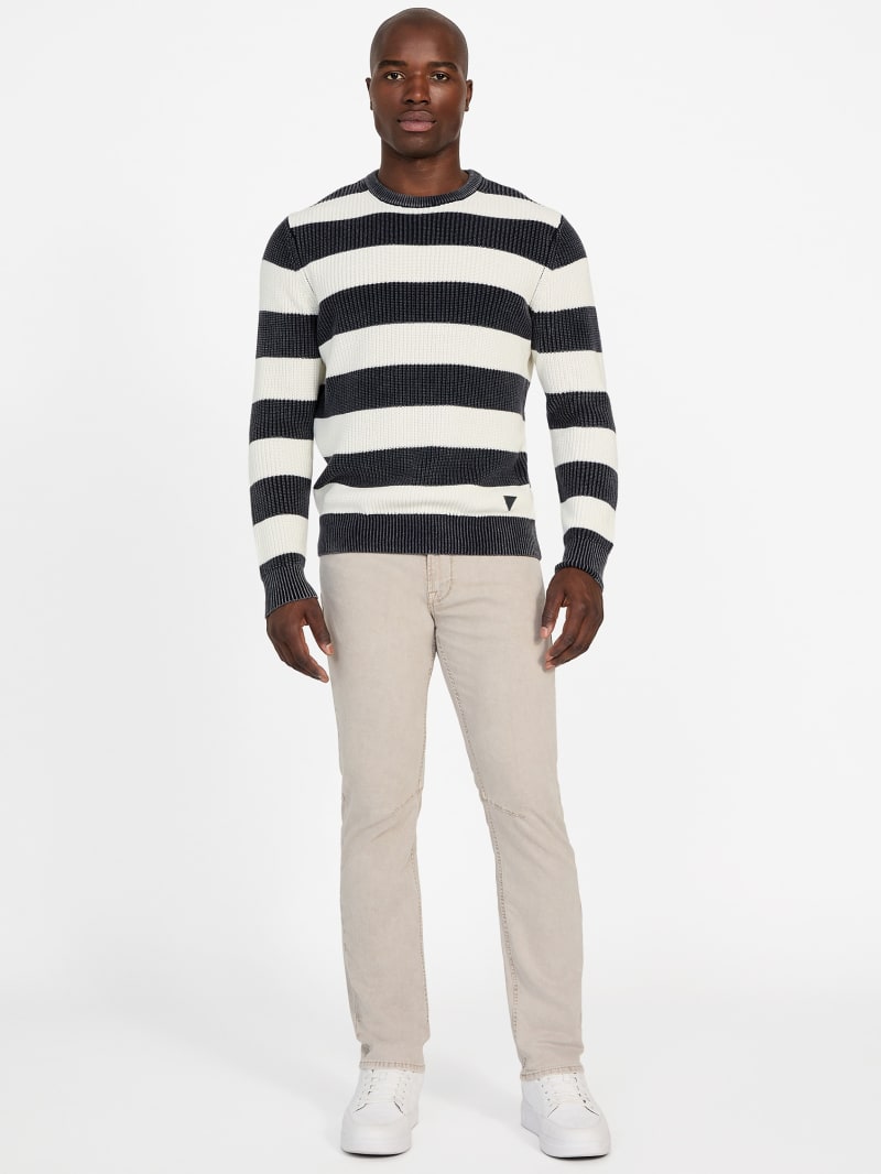 Herbie Ribbed Washed Sweater - thumbnail 8