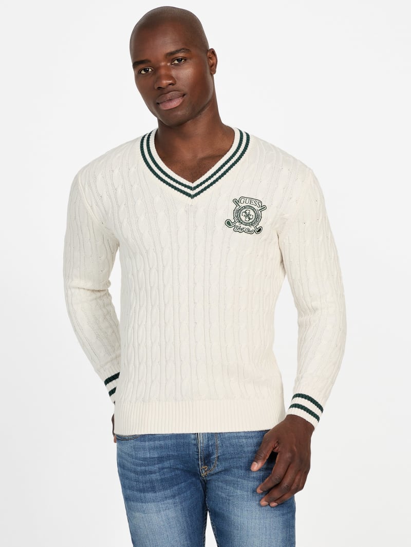 Eco Hewie Cable-Knit Sweater