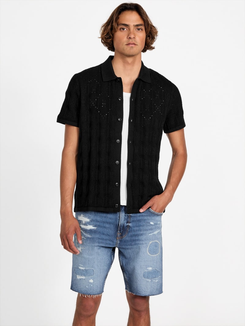 Topanga Pointelle Shirt | GUESS