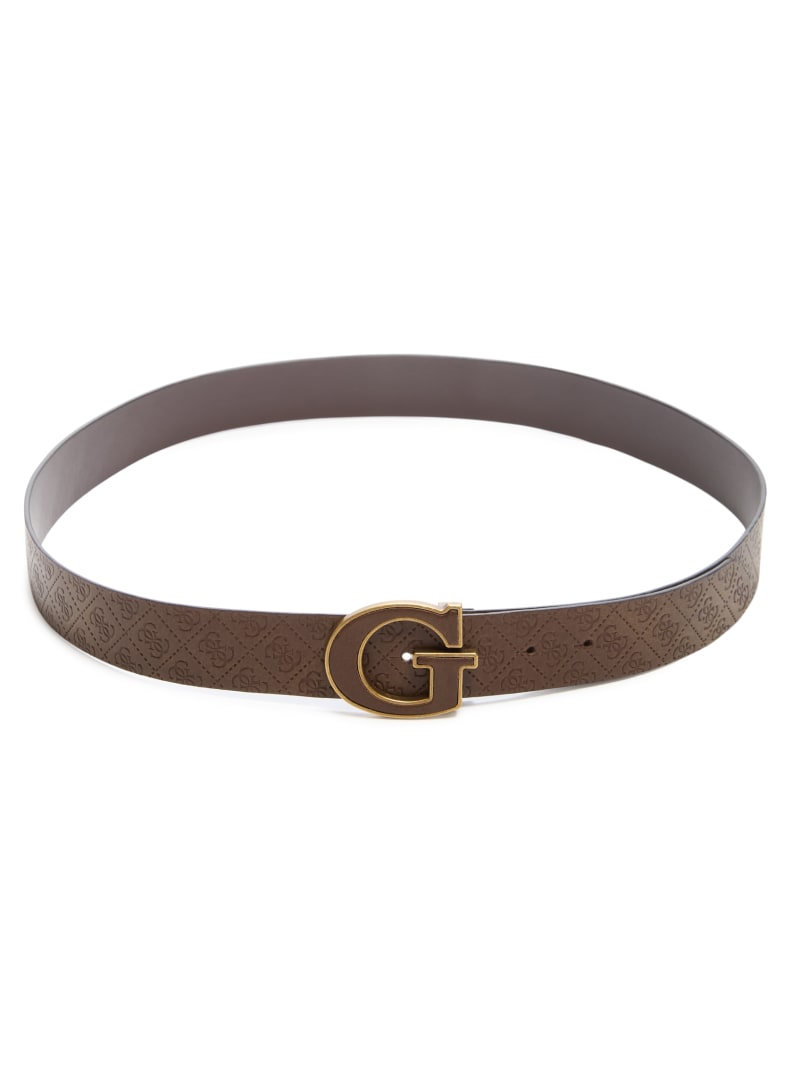 Quattro G Leather Belt | GUESS