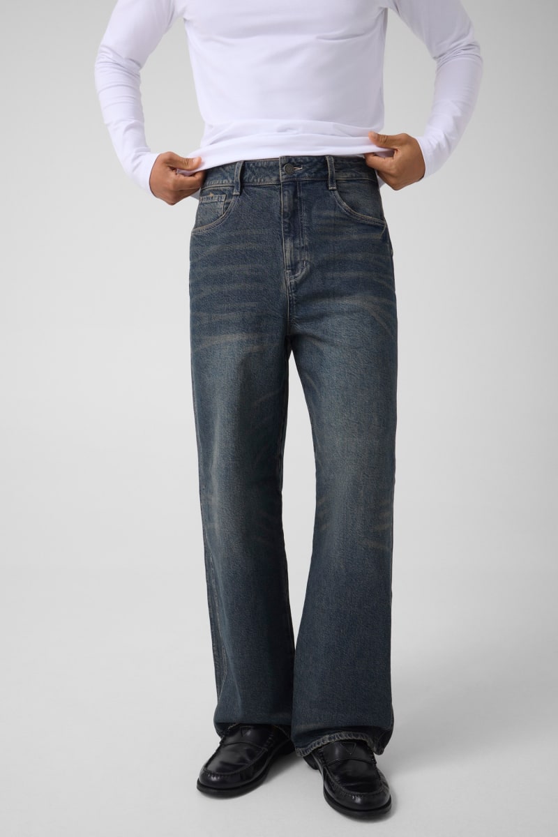 Wide leg jeans