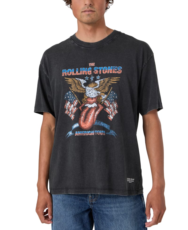 Printed t-shirt GJ x Rolling Stones Men | GUESS Jeans®