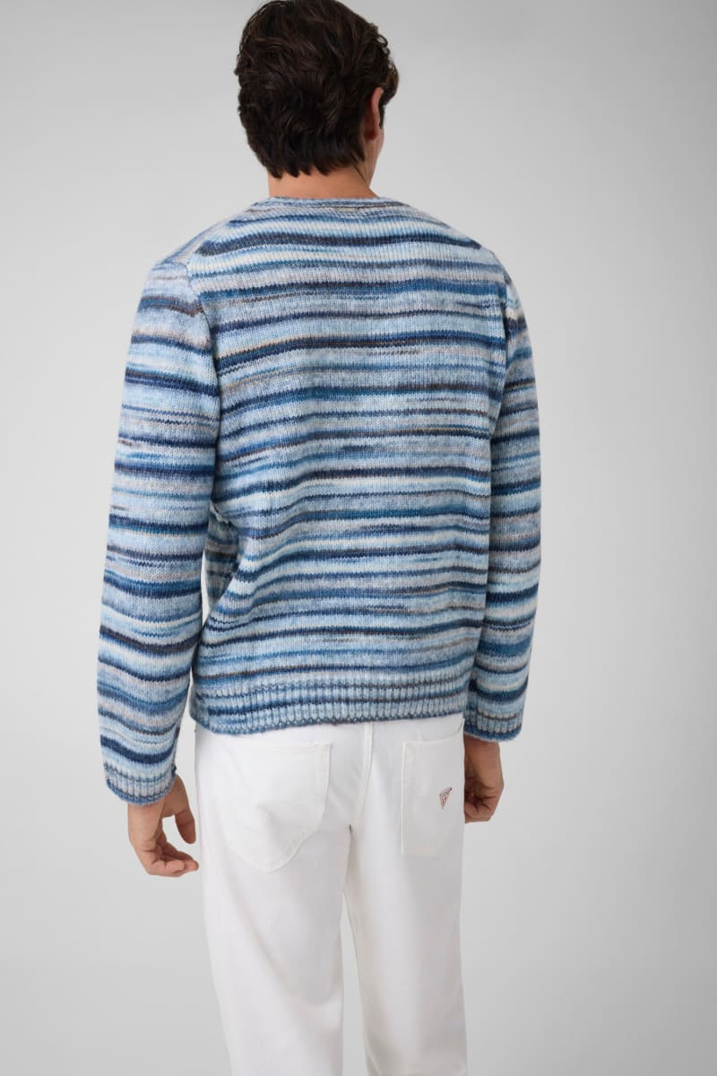 Stripes wool blend sweater