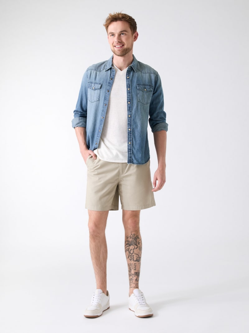 Poplin shorts - thumbnail 7