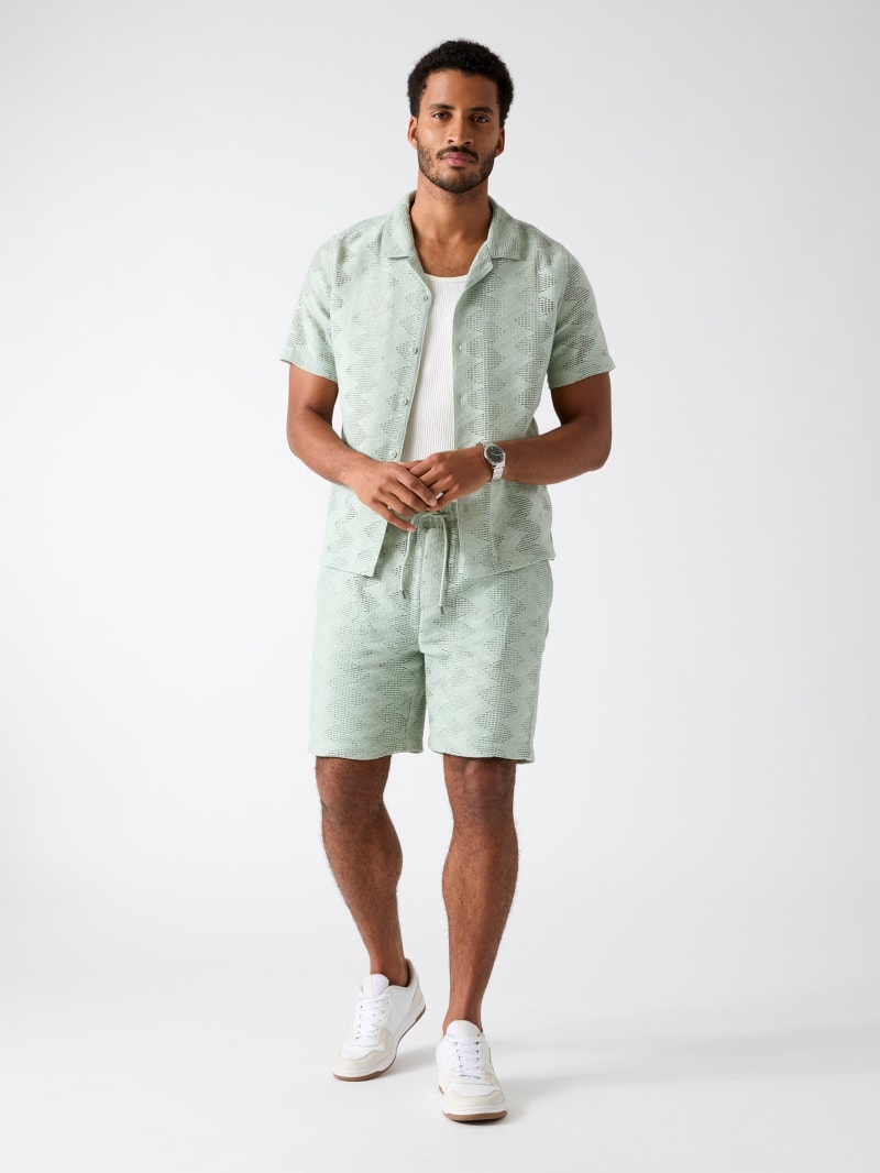 Rib-knit shorts - thumbnail 6