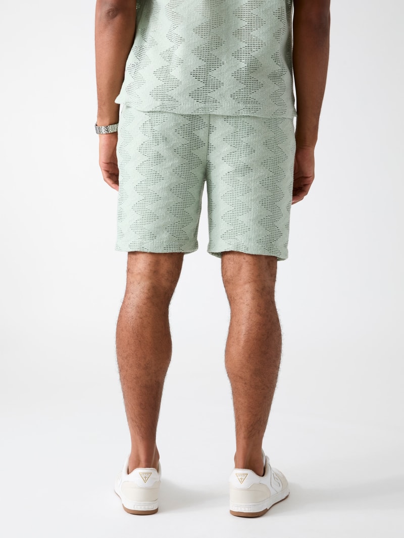 Rib-knit shorts - thumbnail 8