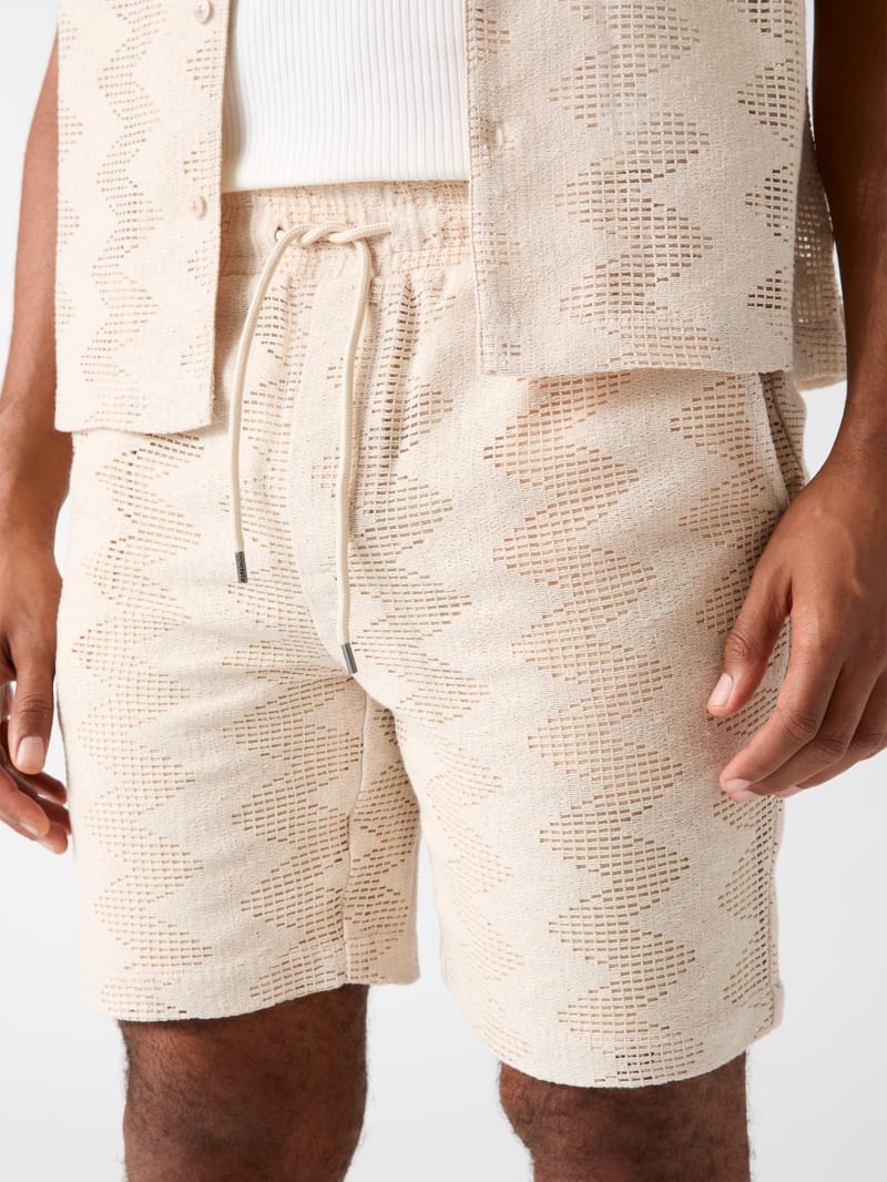 Rib-knit shorts - thumbnail 3