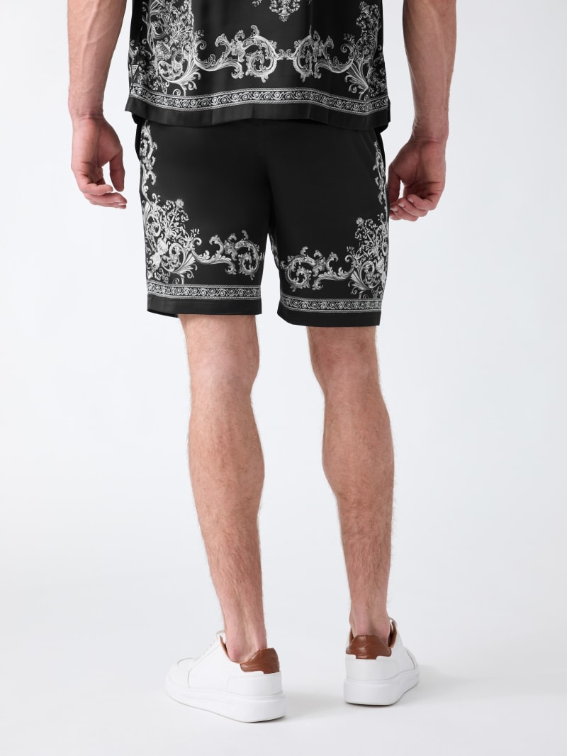 Embroidered shorts