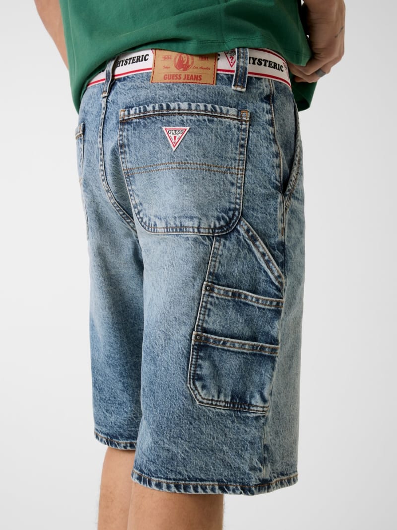 GUESS® Carpenter denim shorts Hysteric Glamour