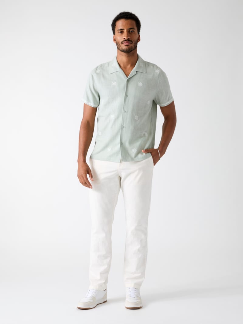 Embroidered Camp Shirt - thumbnail 6