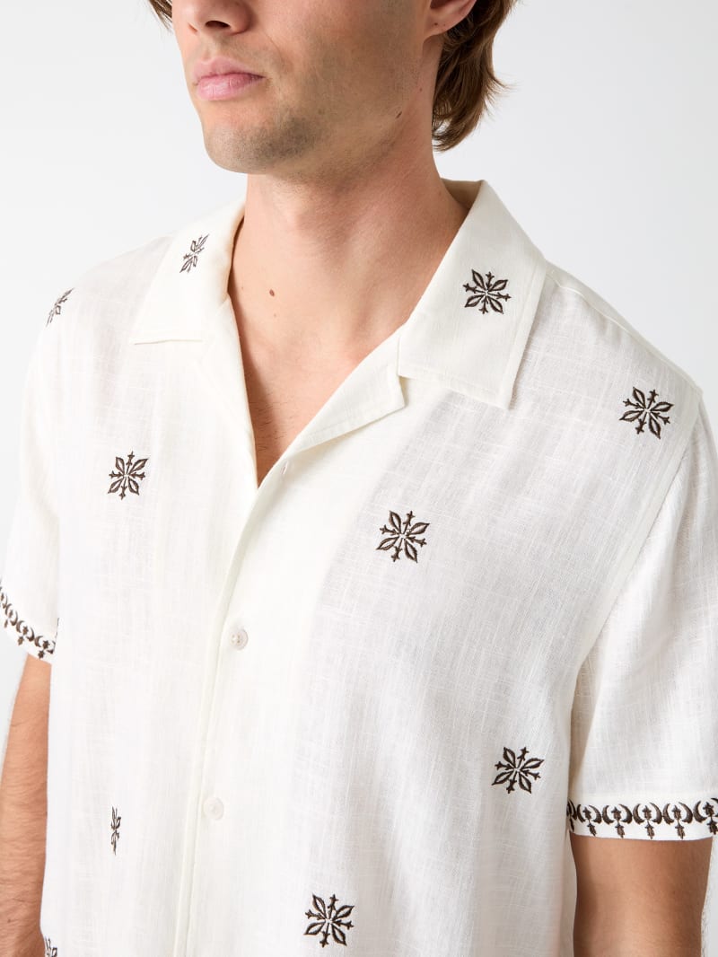 Embroidered Camp Shirt - thumbnail 3